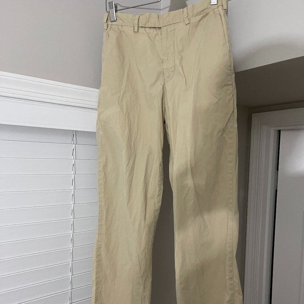 MURANO Mens Size 30" x 29" Alex Fit Ultimate Modern Comfort - Khaki Beige Pants